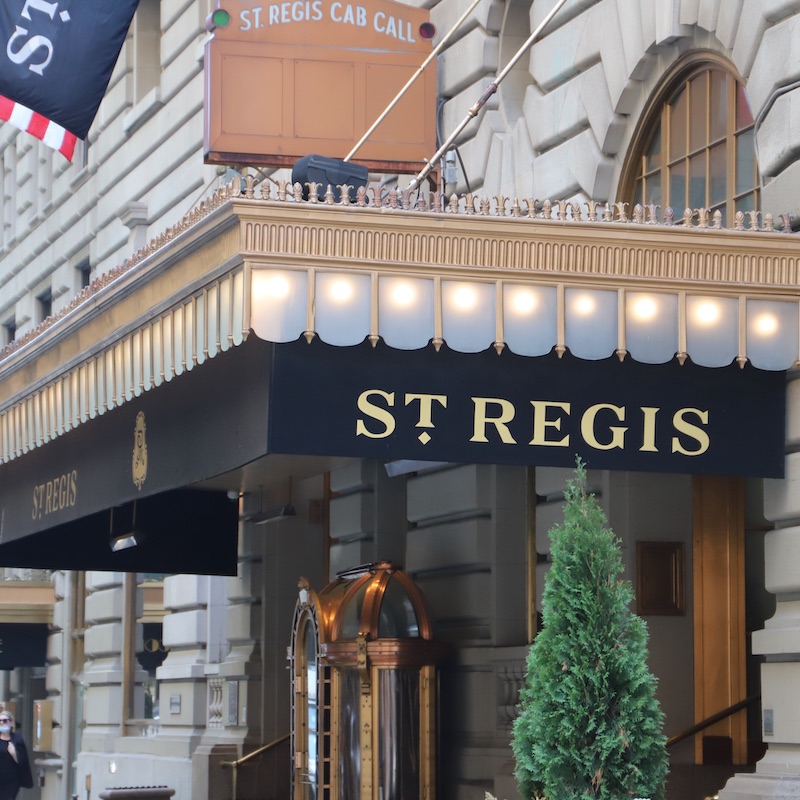 St Regis Hotel in Manhattan, New York