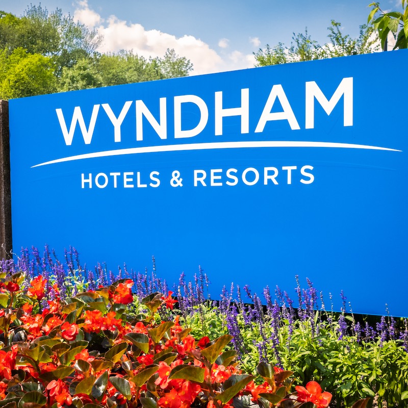 Wyndham Hotel Resorts Sign